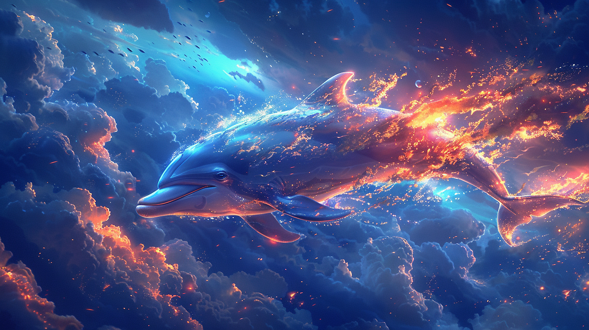 geniv_ai_In_the_depths_of_a_dark_blue_ocean_a_dolphin_with_a_co_52eed177-082e-4bfb-8d05-14ef7ff728bf.png 이미지