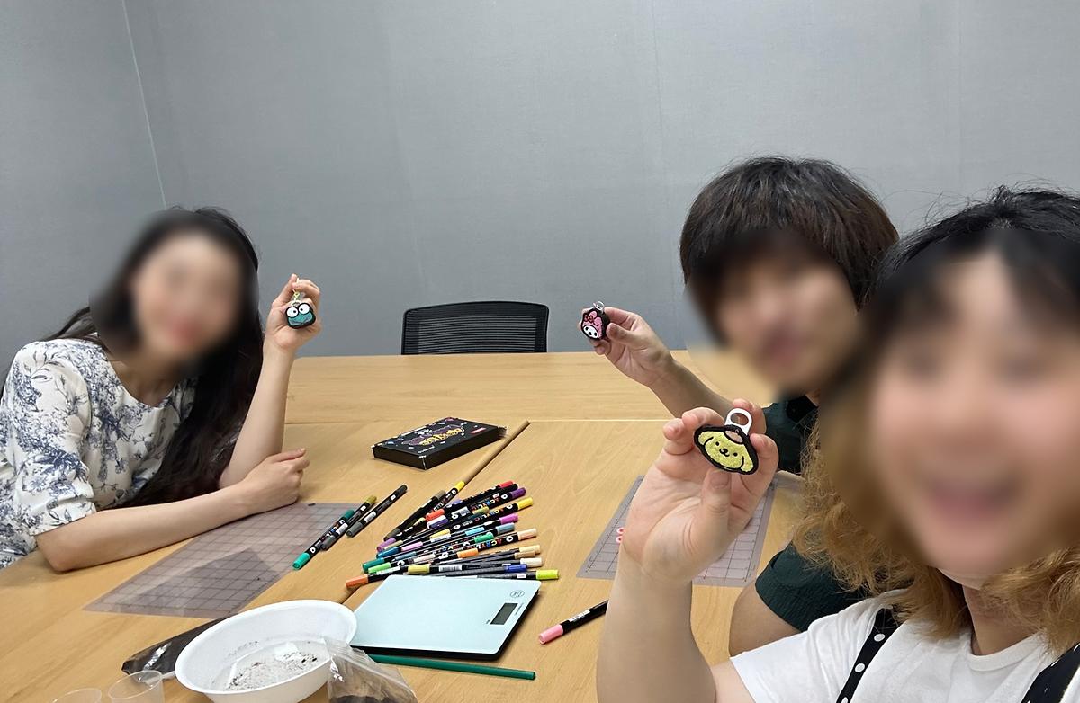 6월 커피박재능기부클래스 진행 회의 단체사진 사진