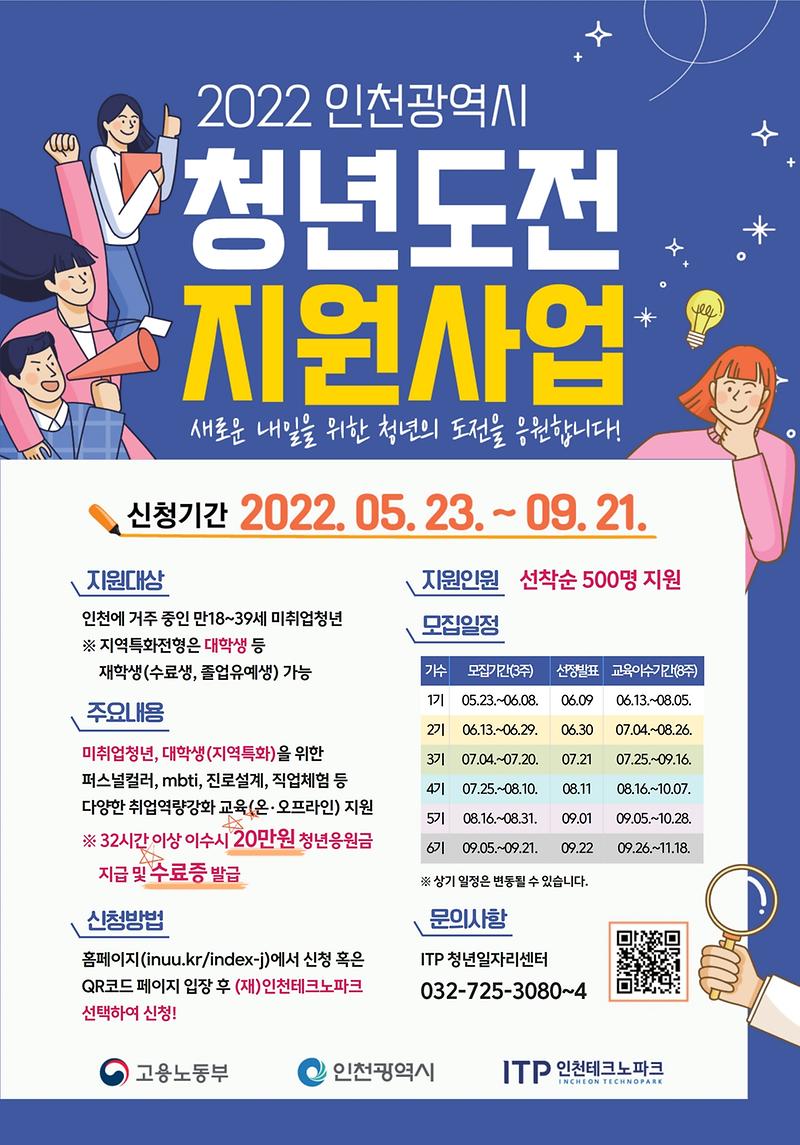 2022년_인천시_청년도전지원사업_참여청년_모집2.jpg 이미지