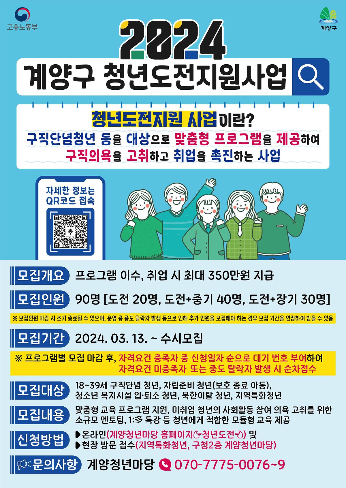 2024년 계양구 청년도전지원사업 사진